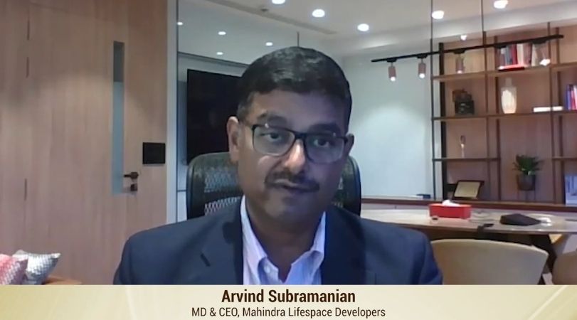 Arvind Subramanian, MD & CEO, Mahindra Lifespace Developers Ltd