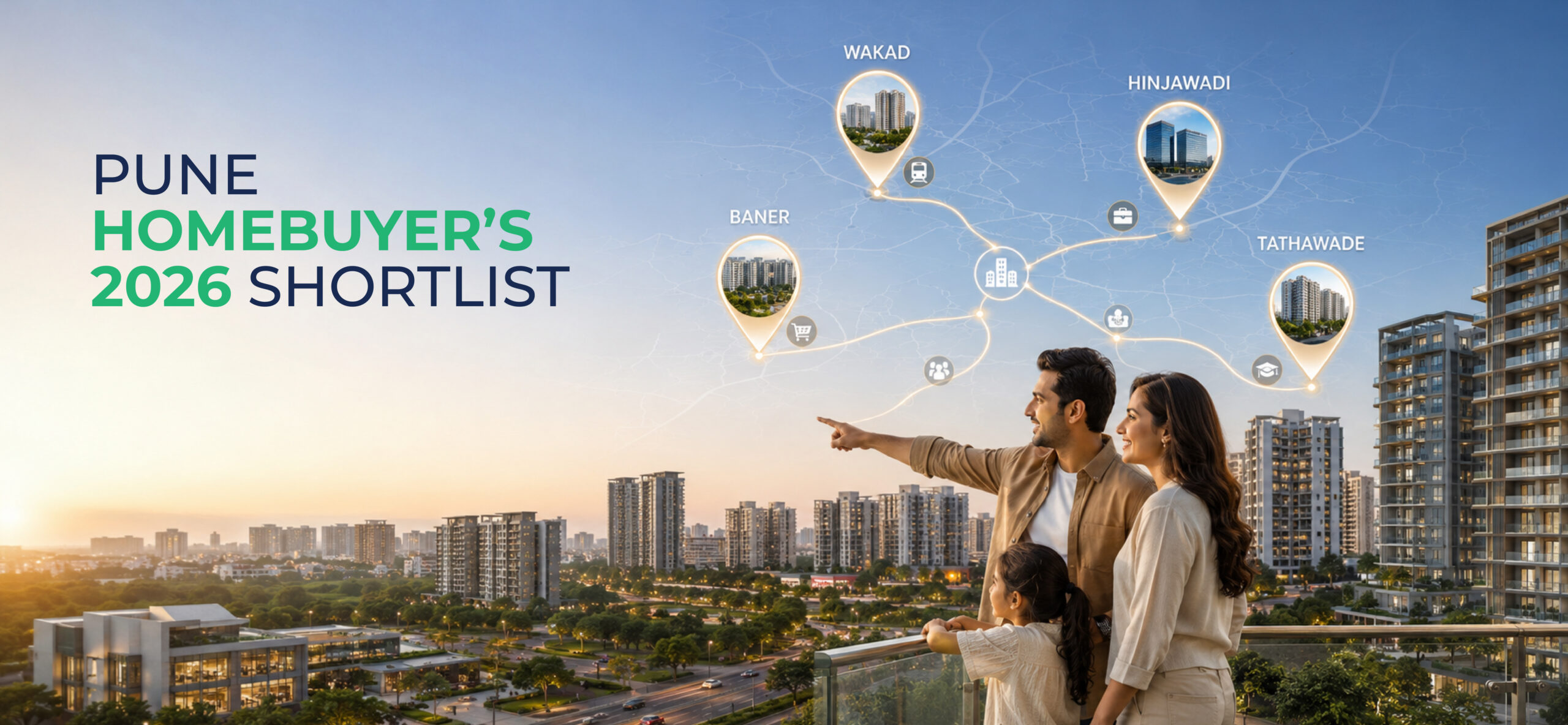 Best areas in Pune to buy a flat: Wakad, Baner, Hinjawadi and Tathawade comparison